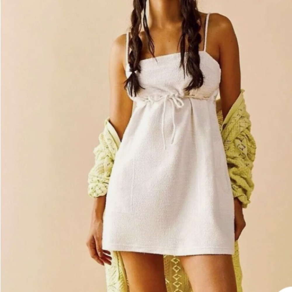 Free People Beach Rosie Terry Mini Dress